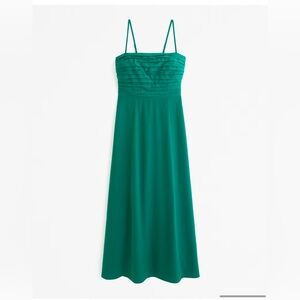 Abercrombie & Fitch Teal Green Maxi Dress